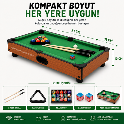 Mini Bilardo Oyun Seti
