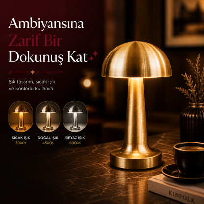 Dokunmatik Mantar Lamba