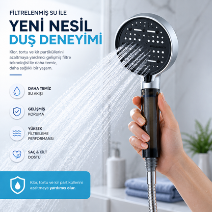 6 Fonksiyonlu Duş Başlığı