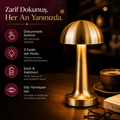 Dokunmatik Mantar Lamba