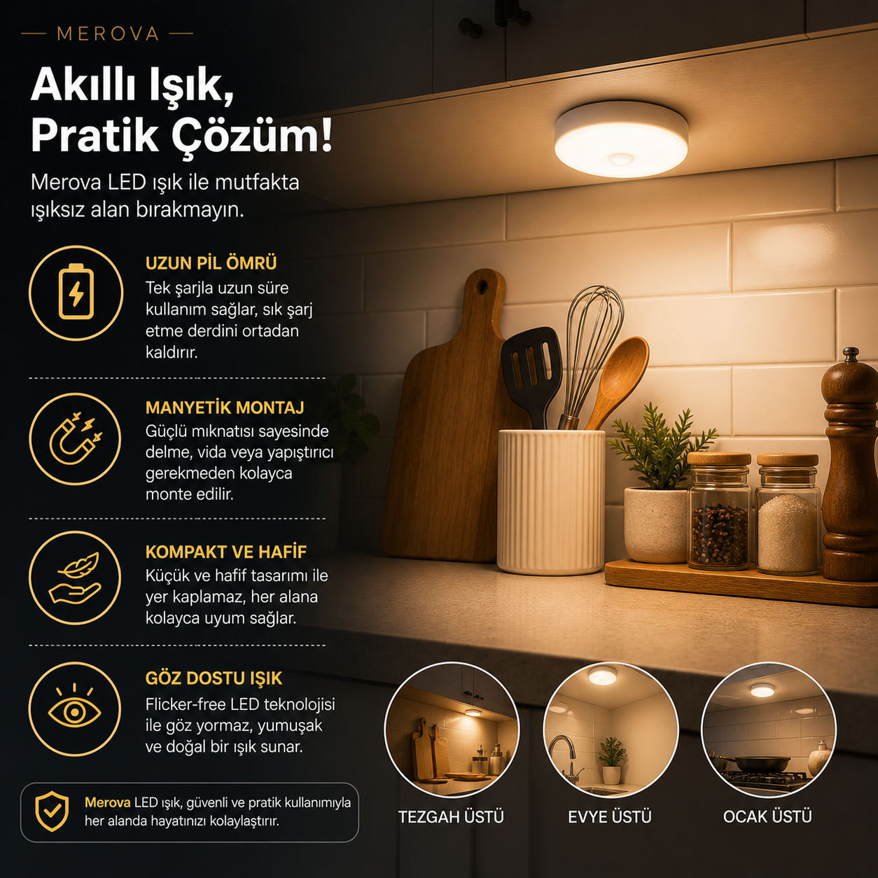 Hareket Sensörlü Lamba